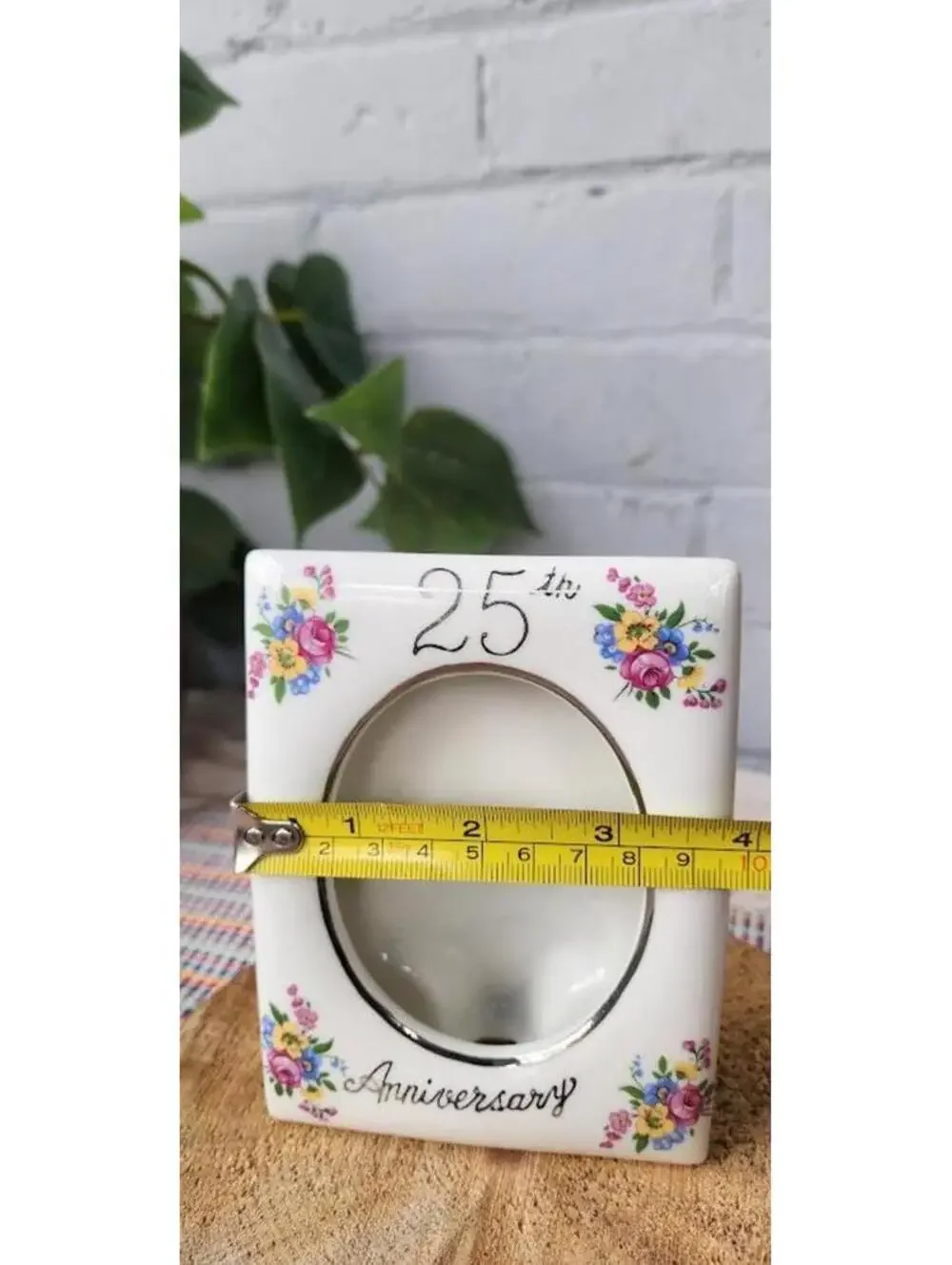 Vintage Norcrest 25th Anniversary Picture Frame